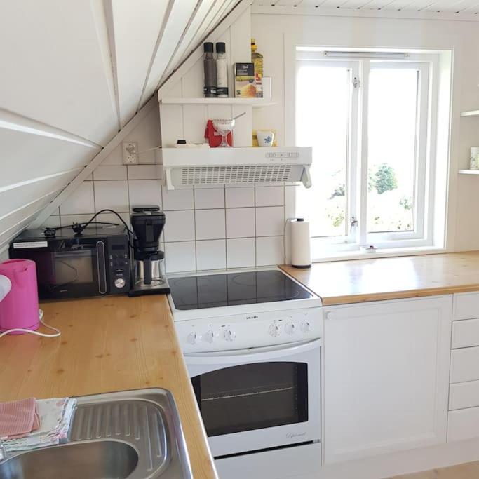 Ferienwohnung Lys Og Lettstelt Leilighet Med Utsikt Over Byen Sandefjord Exterior foto